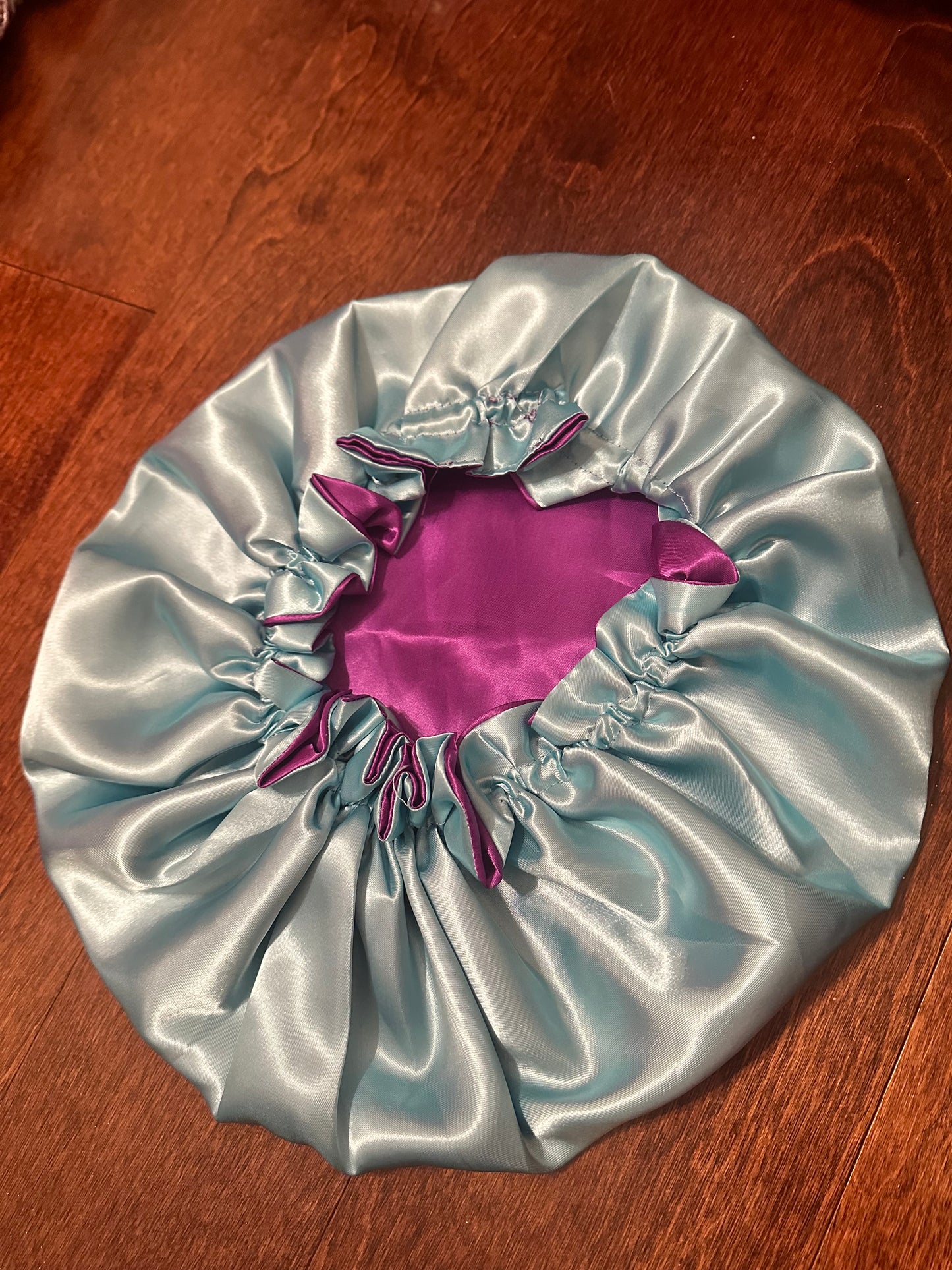 Two-Sided Satin Bonnet
