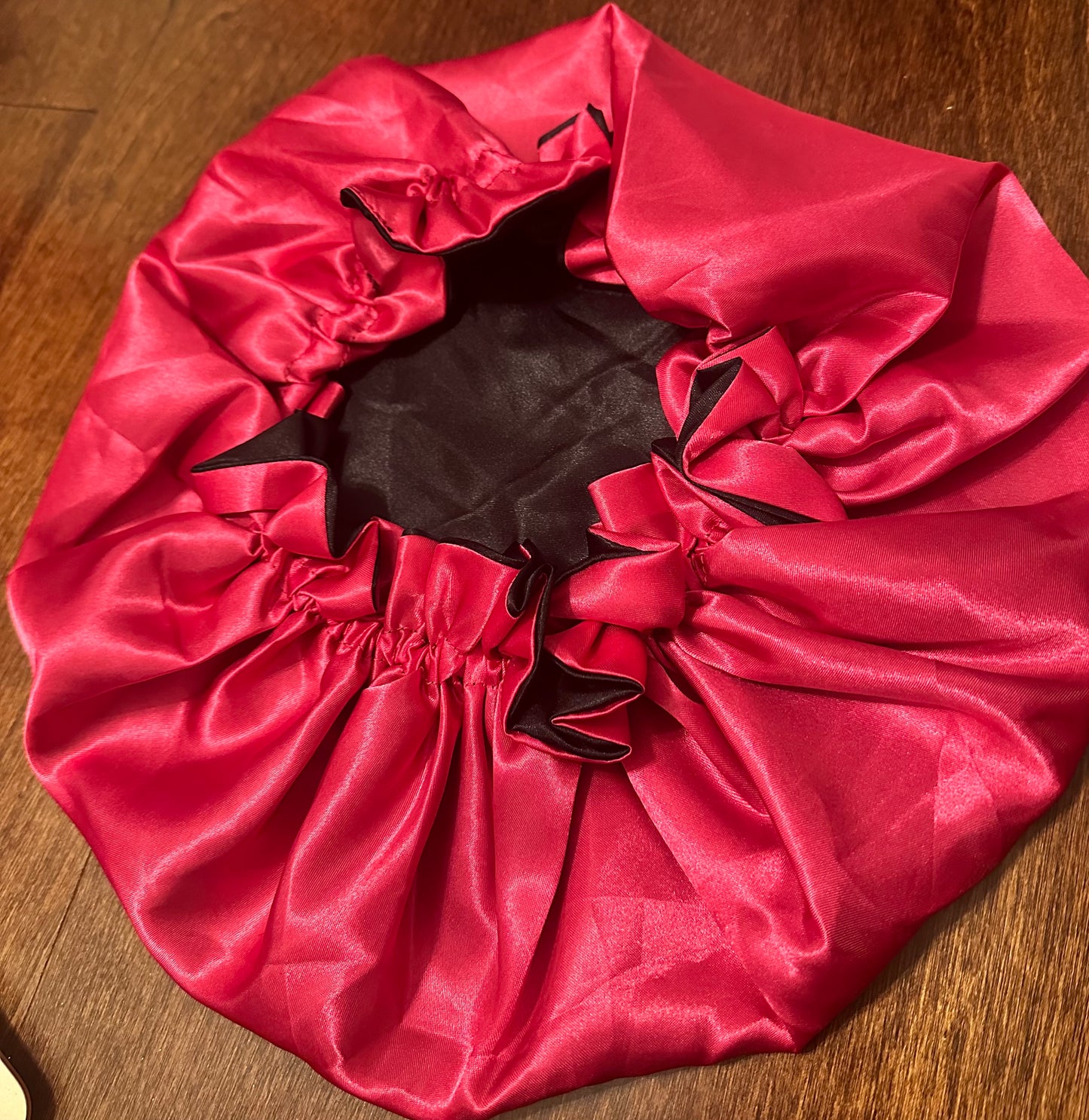 Two-Sided Satin Bonnet